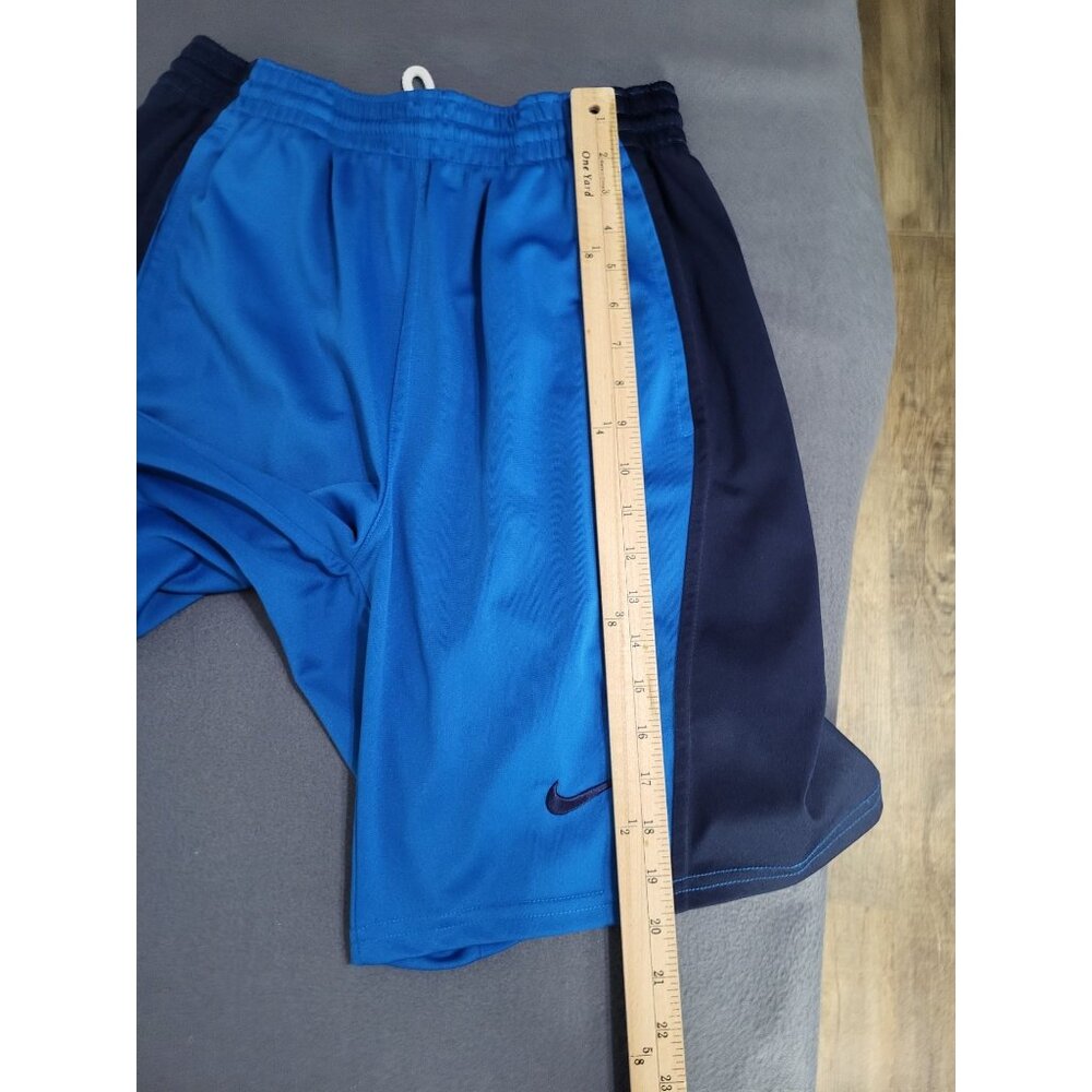 Nike Basketball Shorts Men's SZ M Blue 629230-410 8" Inseam Athleisure Workout - Picture 5 of 8